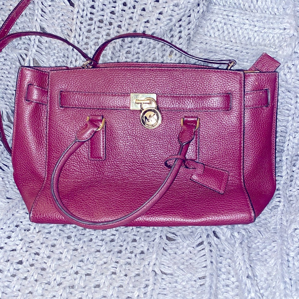 Mk maroon bag
